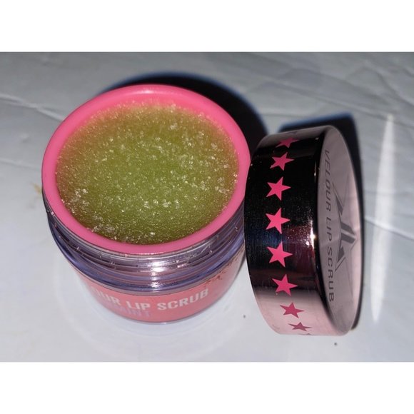 New Jeffree Star Cosmetics Velour Lip Scrub Spearmint - Picture 1 of 5